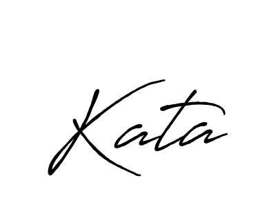 if you are searching for the best signature style for your name Kata. so please give up your signature search. here we have designed multiple signature styles  using Antro_Vectra_Bolder. Kata signature style 7 images and pictures png