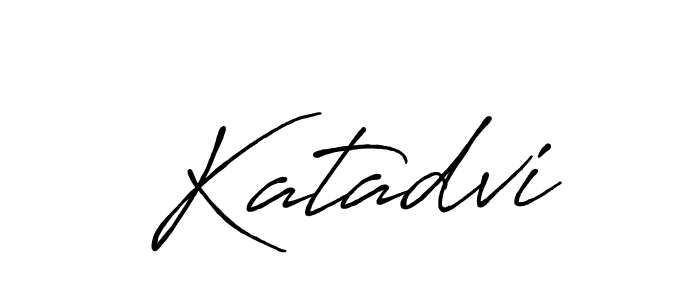 Also You can easily find your signature by using the search form. We will create Katadvi name handwritten signature images for you free of cost using Antro_Vectra_Bolder sign style. Katadvi signature style 7 images and pictures png