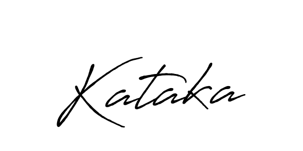 Create a beautiful signature design for name Kataka. With this signature (Antro_Vectra_Bolder) fonts, you can make a handwritten signature for free. Kataka signature style 7 images and pictures png