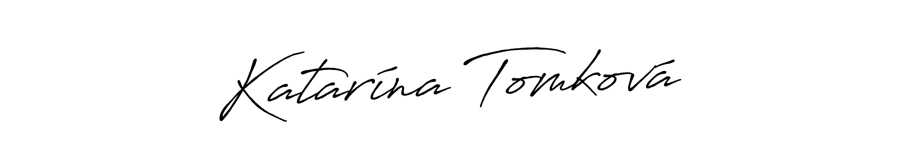 How to make Katarína Tomková signature? Antro_Vectra_Bolder is a professional autograph style. Create handwritten signature for Katarína Tomková name. Katarína Tomková signature style 7 images and pictures png