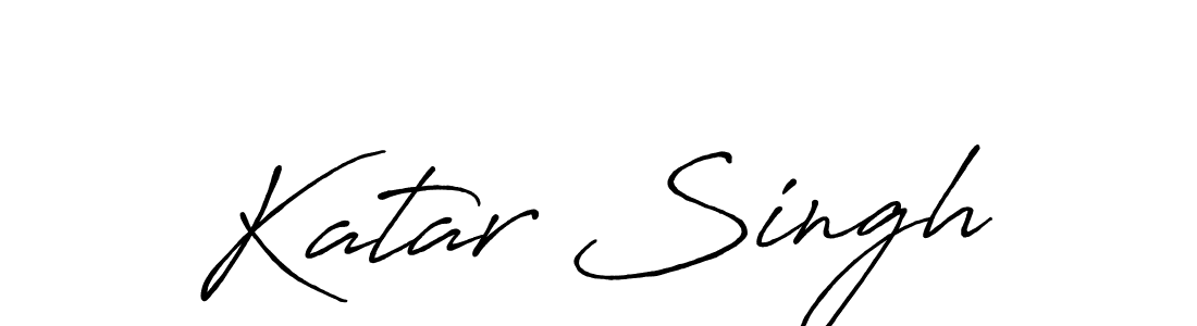 You should practise on your own different ways (Antro_Vectra_Bolder) to write your name (Katar Singh) in signature. don't let someone else do it for you. Katar Singh signature style 7 images and pictures png