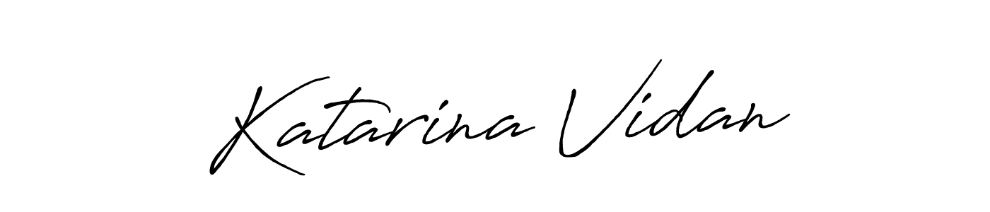 Also You can easily find your signature by using the search form. We will create Katarina Vidan name handwritten signature images for you free of cost using Antro_Vectra_Bolder sign style. Katarina Vidan signature style 7 images and pictures png