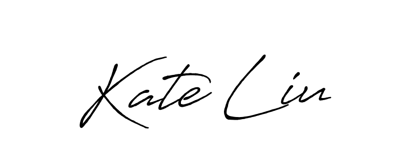 It looks lik you need a new signature style for name Kate Liu. Design unique handwritten (Antro_Vectra_Bolder) signature with our free signature maker in just a few clicks. Kate Liu signature style 7 images and pictures png