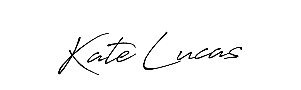 How to make Kate Lucas name signature. Use Antro_Vectra_Bolder style for creating short signs online. This is the latest handwritten sign. Kate Lucas signature style 7 images and pictures png