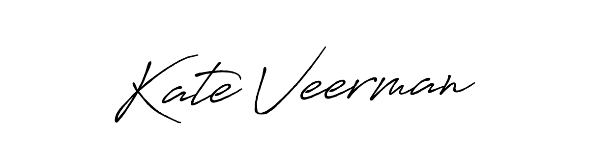 if you are searching for the best signature style for your name Kate Veerman. so please give up your signature search. here we have designed multiple signature styles  using Antro_Vectra_Bolder. Kate Veerman signature style 7 images and pictures png