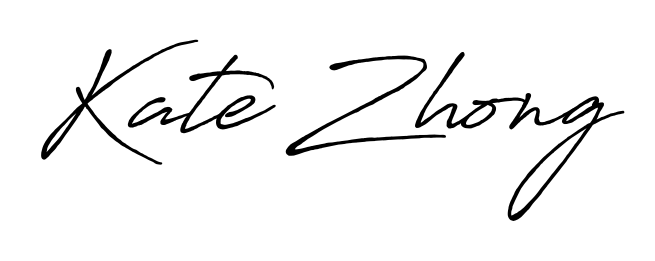 Create your official email sign-off with Kate Zhong name in Antro_Vectra_Bolder style. Crisp, clean, and perfectly legible across all screens. Kate Zhong signature style 7 images and pictures png