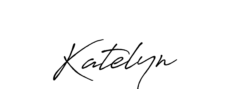 Katelyn  stylish signature style. Best Handwritten Sign (Antro_Vectra_Bolder) for my name. Handwritten Signature Collection Ideas for my name Katelyn . Katelyn  signature style 7 images and pictures png