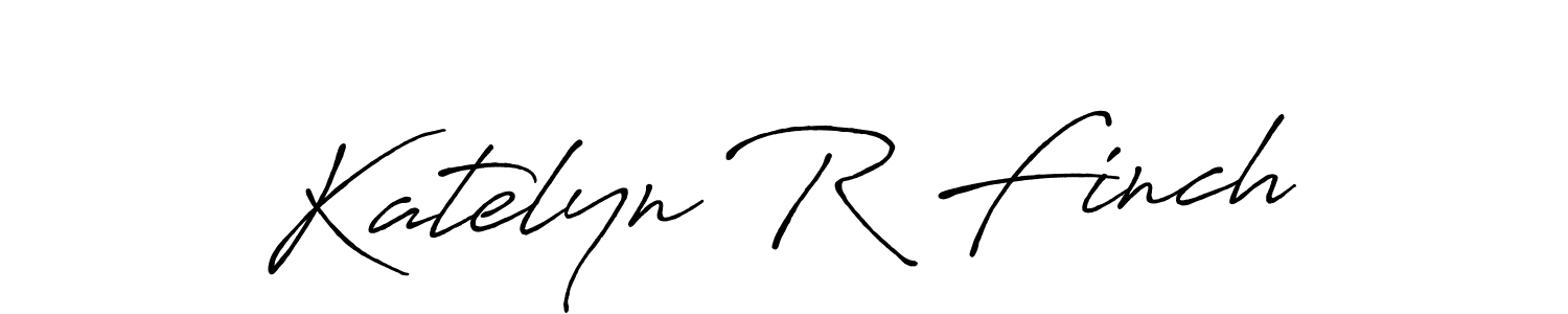 Make a beautiful signature design for name Katelyn R Finch. Use this online signature maker to create a handwritten signature for free. Katelyn R Finch signature style 7 images and pictures png