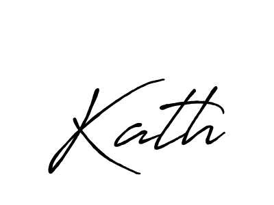 Create a beautiful signature design for name Kath. With this signature (Antro_Vectra_Bolder) fonts, you can make a handwritten signature for free. Kath signature style 7 images and pictures png