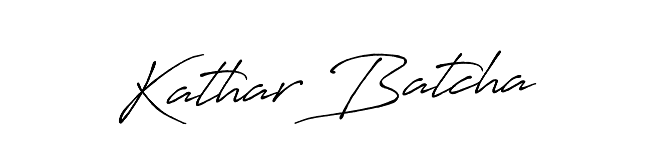 Here are the top 10 professional signature styles for the name Kathar Batcha. These are the best autograph styles you can use for your name. Kathar Batcha signature style 7 images and pictures png