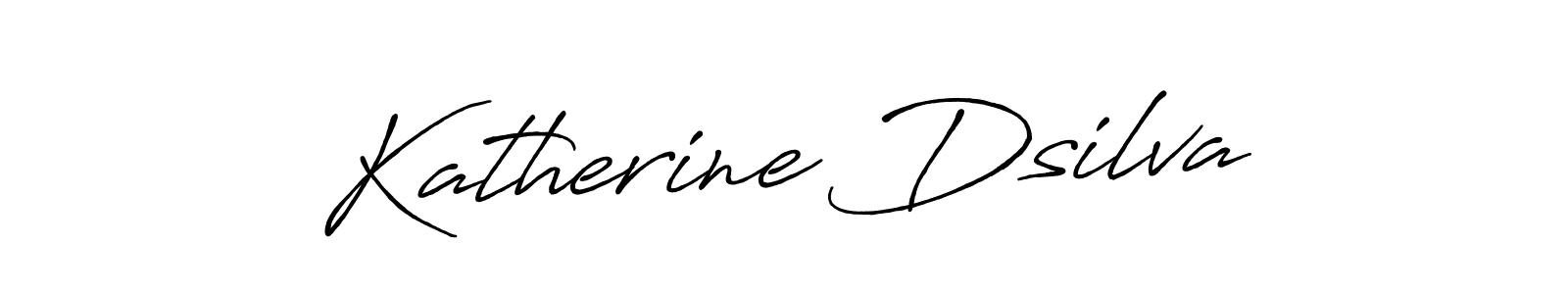 Also we have Katherine Dsilva name is the best signature style. Create professional handwritten signature collection using Antro_Vectra_Bolder autograph style. Katherine Dsilva signature style 7 images and pictures png