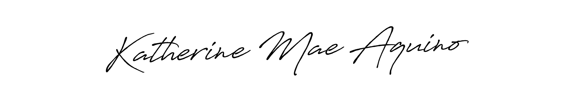 Also we have Katherine Mae Aquino name is the best signature style. Create professional handwritten signature collection using Antro_Vectra_Bolder autograph style. Katherine Mae Aquino signature style 7 images and pictures png