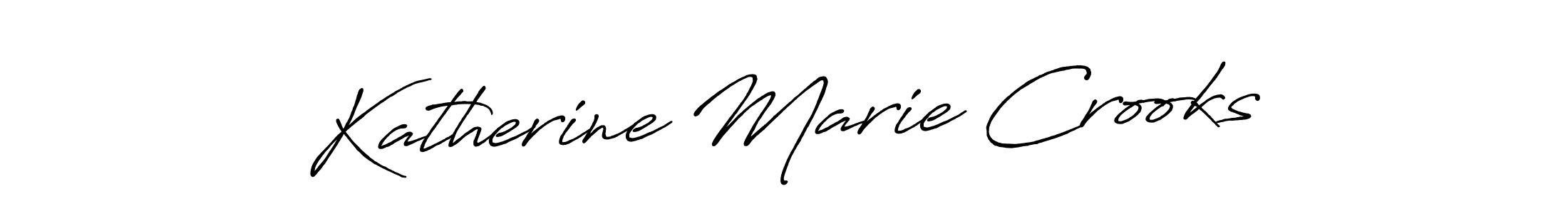 It looks lik you need a new signature style for name Katherine Marie Crooks. Design unique handwritten (Antro_Vectra_Bolder) signature with our free signature maker in just a few clicks. Katherine Marie Crooks signature style 7 images and pictures png