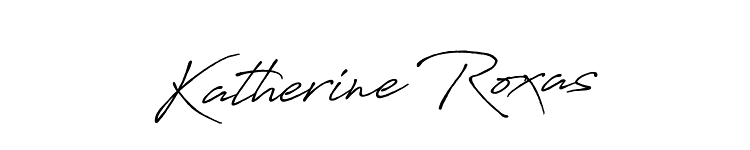 Design your own signature with our free online signature maker. With this signature software, you can create a handwritten (Antro_Vectra_Bolder) signature for name Katherine Roxas. Katherine Roxas signature style 7 images and pictures png