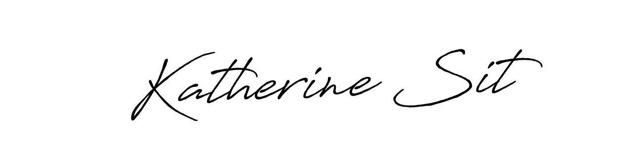 Best and Professional Signature Style for Katherine Sit. Antro_Vectra_Bolder Best Signature Style Collection. Katherine Sit signature style 7 images and pictures png