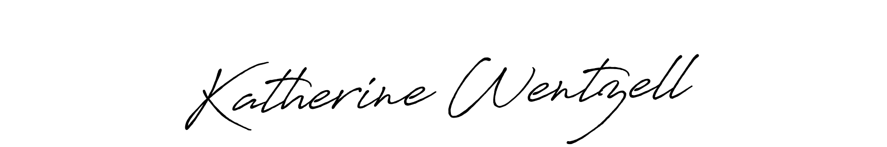 Use a signature maker to create a handwritten signature online. With this signature software, you can design (Antro_Vectra_Bolder) your own signature for name Katherine Wentzell. Katherine Wentzell signature style 7 images and pictures png