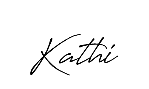 Best and Professional Signature Style for Kathi. Antro_Vectra_Bolder Best Signature Style Collection. Kathi signature style 7 images and pictures png