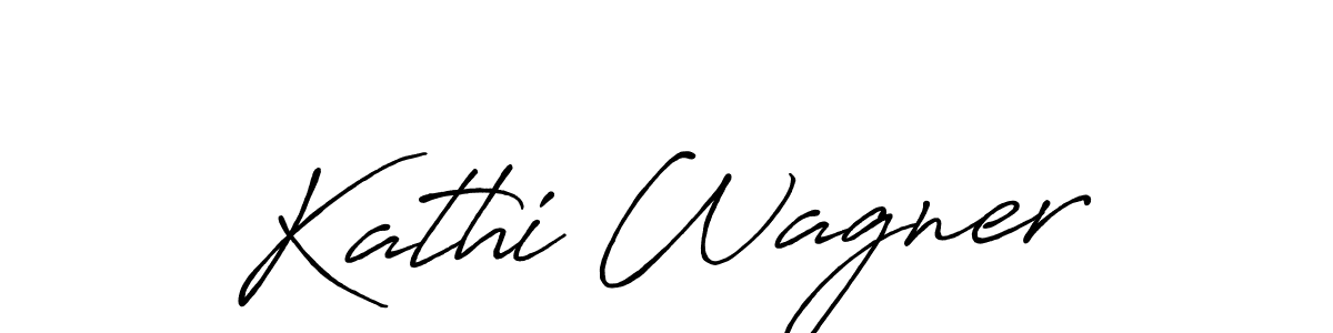 if you are searching for the best signature style for your name Kathi Wagner. so please give up your signature search. here we have designed multiple signature styles  using Antro_Vectra_Bolder. Kathi Wagner signature style 7 images and pictures png