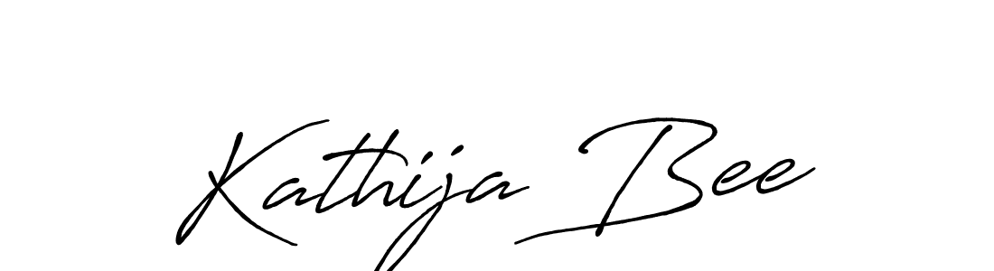 This is the best signature style for the Kathija Bee name. Also you like these signature font (Antro_Vectra_Bolder). Mix name signature. Kathija Bee signature style 7 images and pictures png