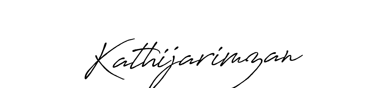 Make a short Kathijarimzan signature style. Manage your documents anywhere anytime using Antro_Vectra_Bolder. Create and add eSignatures, submit forms, share and send files easily. Kathijarimzan signature style 7 images and pictures png