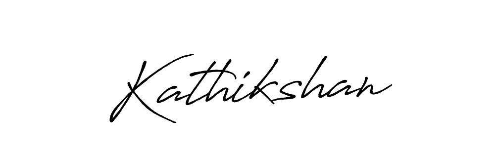 Once you've used our free online signature maker to create your best signature Antro_Vectra_Bolder style, it's time to enjoy all of the benefits that Kathikshan name signing documents. Kathikshan signature style 7 images and pictures png