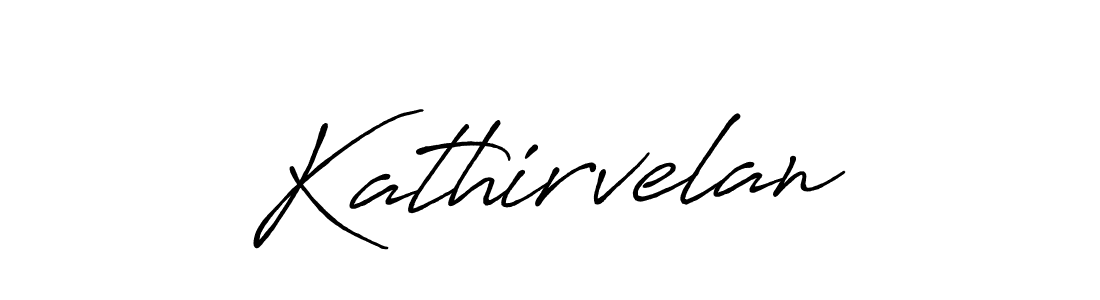 Kathirvelan stylish signature style. Best Handwritten Sign (Antro_Vectra_Bolder) for my name. Handwritten Signature Collection Ideas for my name Kathirvelan. Kathirvelan signature style 7 images and pictures png