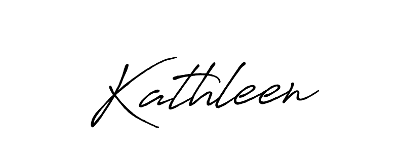 Create a beautiful signature design for name Kathleen. With this signature (Antro_Vectra_Bolder) fonts, you can make a handwritten signature for free. Kathleen signature style 7 images and pictures png