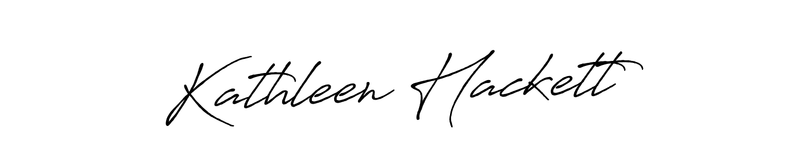 Make a beautiful signature design for name Kathleen Hackett. With this signature (Antro_Vectra_Bolder) style, you can create a handwritten signature for free. Kathleen Hackett signature style 7 images and pictures png