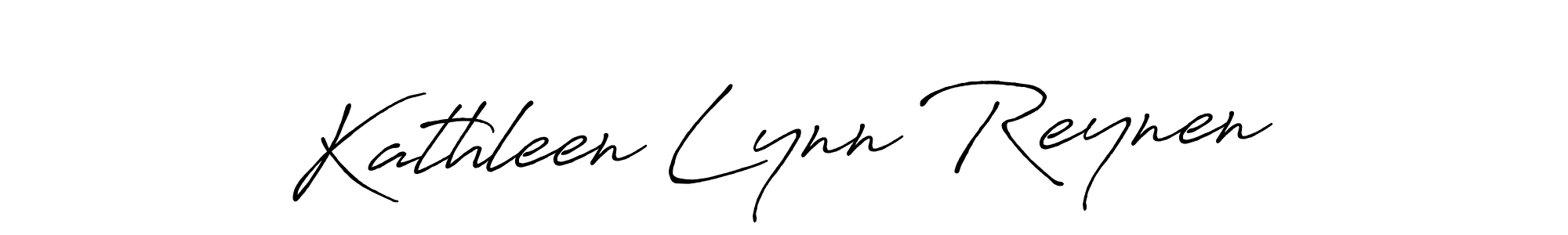 Design your own signature with our free online signature maker. With this signature software, you can create a handwritten (Antro_Vectra_Bolder) signature for name Kathleen Lynn Reynen. Kathleen Lynn Reynen signature style 7 images and pictures png