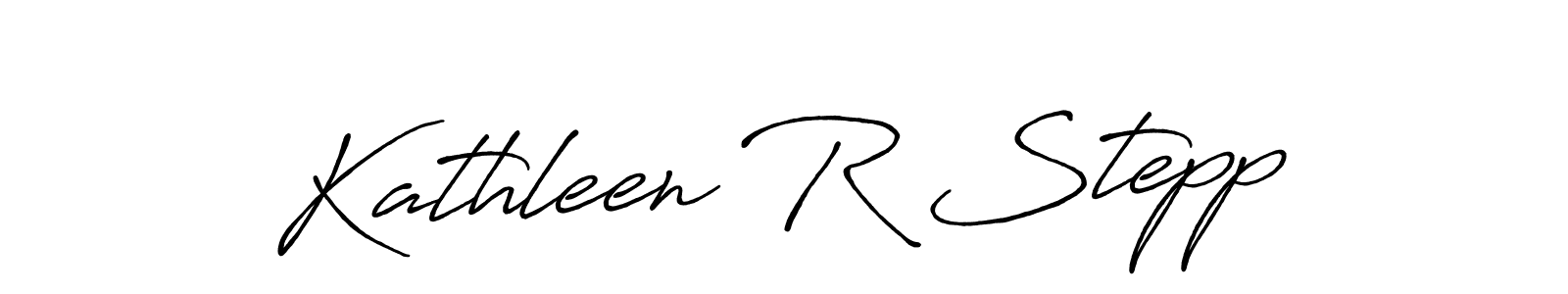 Similarly Antro_Vectra_Bolder is the best handwritten signature design. Signature creator online .You can use it as an online autograph creator for name Kathleen R Stepp. Kathleen R Stepp signature style 7 images and pictures png