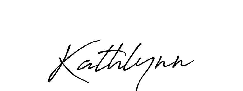 Kathlynn stylish signature style. Best Handwritten Sign (Antro_Vectra_Bolder) for my name. Handwritten Signature Collection Ideas for my name Kathlynn. Kathlynn signature style 7 images and pictures png