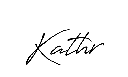 It looks lik you need a new signature style for name Kathr. Design unique handwritten (Antro_Vectra_Bolder) signature with our free signature maker in just a few clicks. Kathr signature style 7 images and pictures png