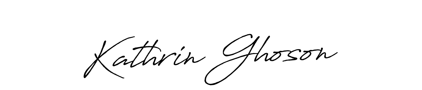 Make a beautiful signature design for name Kathrin Ghoson. Use this online signature maker to create a handwritten signature for free. Kathrin Ghoson signature style 7 images and pictures png