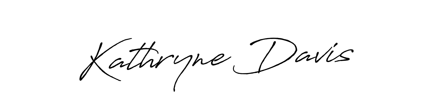 Antro_Vectra_Bolder is a professional signature style that is perfect for those who want to add a touch of class to their signature. It is also a great choice for those who want to make their signature more unique. Get Kathryne Davis name to fancy signature for free. Kathryne Davis signature style 7 images and pictures png
