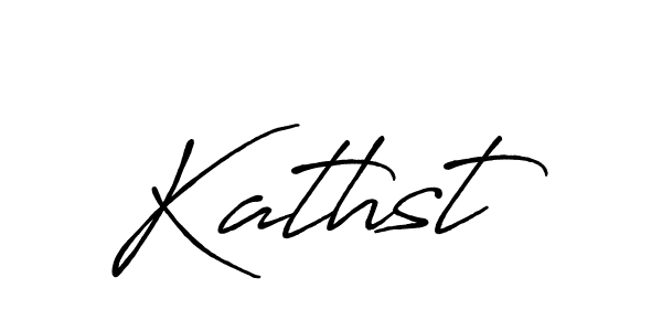 Best and Professional Signature Style for Kathst. Antro_Vectra_Bolder Best Signature Style Collection. Kathst signature style 7 images and pictures png