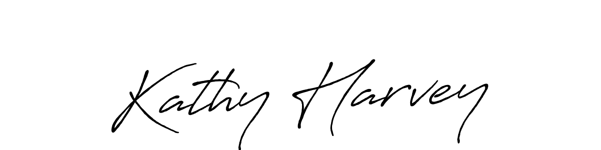 Antro_Vectra_Bolder is a professional signature style that is perfect for those who want to add a touch of class to their signature. It is also a great choice for those who want to make their signature more unique. Get Kathy Harvey name to fancy signature for free. Kathy Harvey signature style 7 images and pictures png
