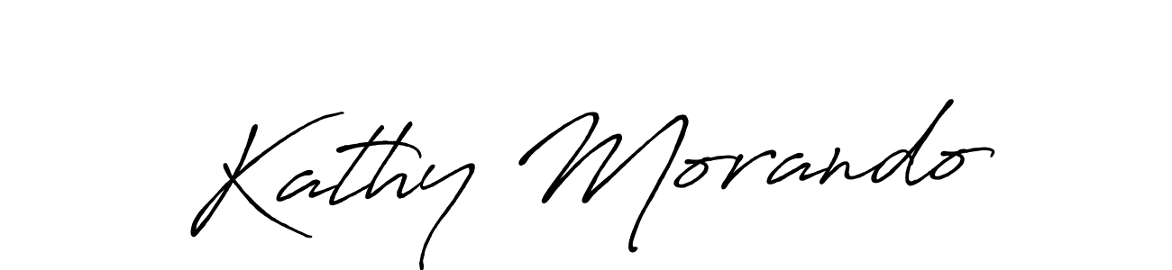 Similarly Antro_Vectra_Bolder is the best handwritten signature design. Signature creator online .You can use it as an online autograph creator for name Kathy Morando. Kathy Morando signature style 7 images and pictures png