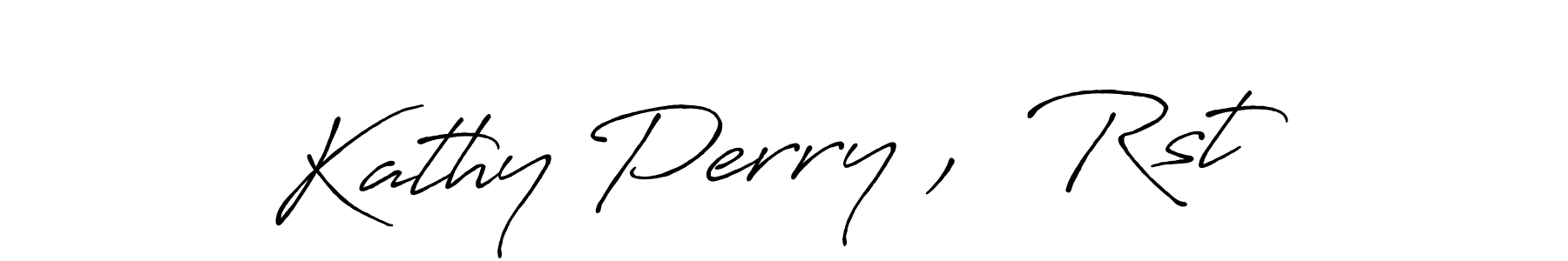 Make a beautiful signature design for name Kathy Perry ,  Rst. Use this online signature maker to create a handwritten signature for free. Kathy Perry ,  Rst signature style 7 images and pictures png