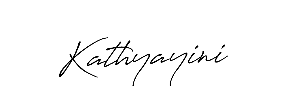 Kathyayini stylish signature style. Best Handwritten Sign (Antro_Vectra_Bolder) for my name. Handwritten Signature Collection Ideas for my name Kathyayini. Kathyayini signature style 7 images and pictures png