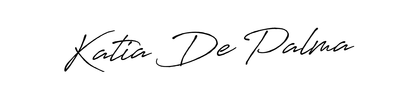 It looks lik you need a new signature style for name Katia De Palma. Design unique handwritten (Antro_Vectra_Bolder) signature with our free signature maker in just a few clicks. Katia De Palma signature style 7 images and pictures png