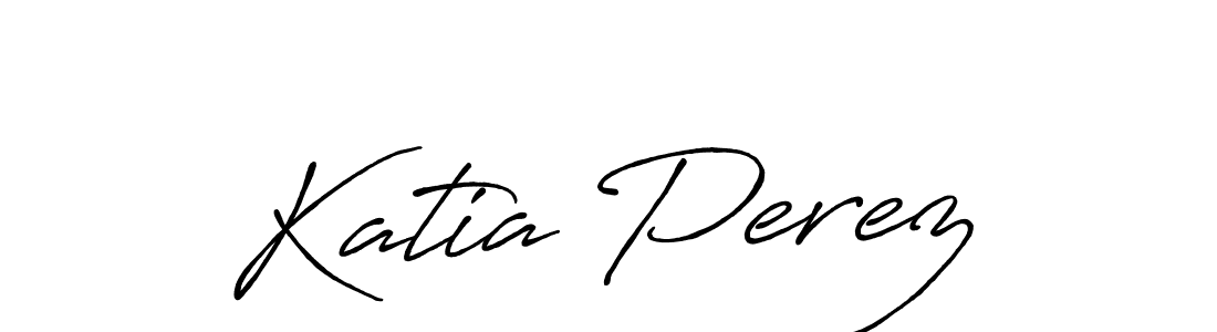 Once you've used our free online signature maker to create your best signature Antro_Vectra_Bolder style, it's time to enjoy all of the benefits that Katia Perez name signing documents. Katia Perez signature style 7 images and pictures png