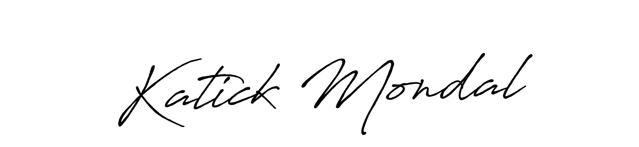 Once you've used our free online signature maker to create your best signature Antro_Vectra_Bolder style, it's time to enjoy all of the benefits that Katick Mondal name signing documents. Katick Mondal signature style 7 images and pictures png