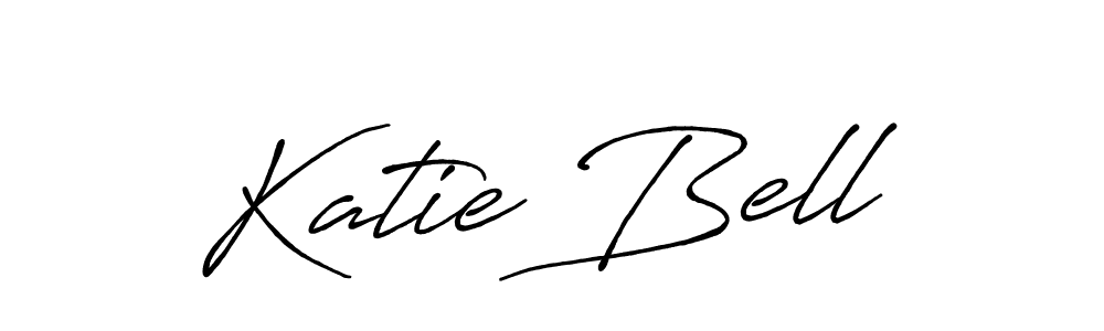 Use a signature maker to create a handwritten signature online. With this signature software, you can design (Antro_Vectra_Bolder) your own signature for name Katie Bell. Katie Bell signature style 7 images and pictures png