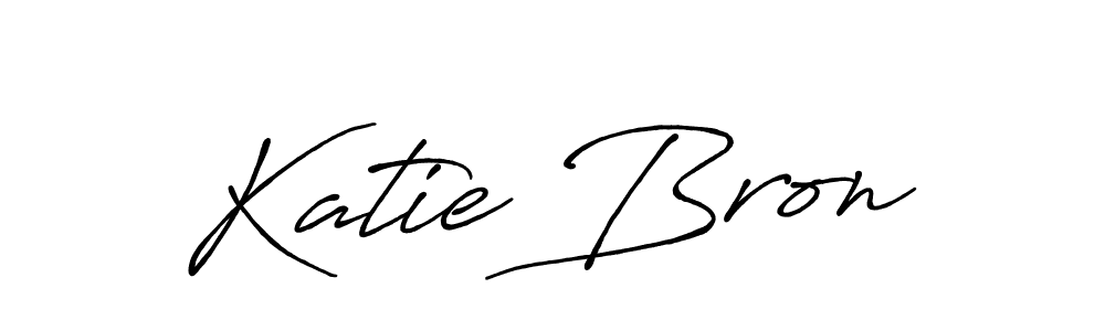 It looks lik you need a new signature style for name Katie Bron. Design unique handwritten (Antro_Vectra_Bolder) signature with our free signature maker in just a few clicks. Katie Bron signature style 7 images and pictures png