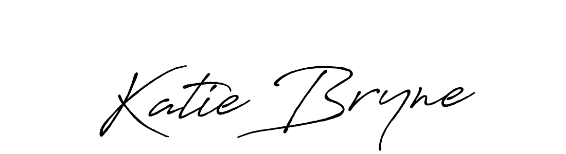Also we have Katie Bryne name is the best signature style. Create professional handwritten signature collection using Antro_Vectra_Bolder autograph style. Katie Bryne signature style 7 images and pictures png