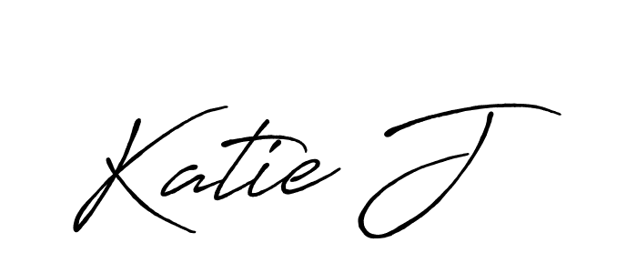 You can use this online signature creator to create a handwritten signature for the name Katie J. This is the best online autograph maker. Katie J signature style 7 images and pictures png