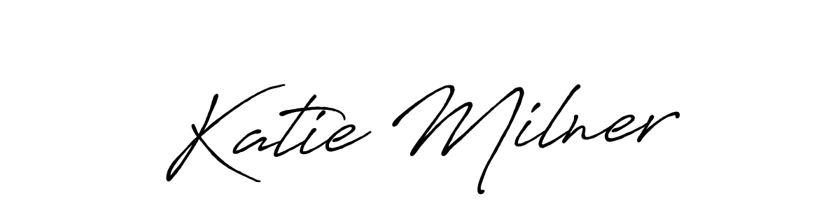 See photos of Katie Milner official signature by Spectra . Check more albums & portfolios. Read reviews & check more about Antro_Vectra_Bolder font. Katie Milner signature style 7 images and pictures png