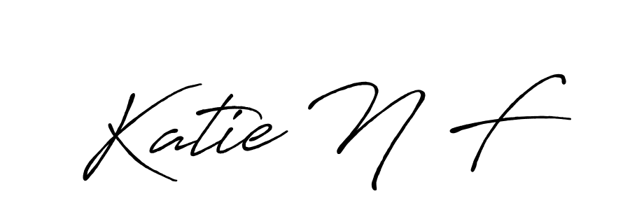 You can use this online signature creator to create a handwritten signature for the name Katie N F. This is the best online autograph maker. Katie N F signature style 7 images and pictures png