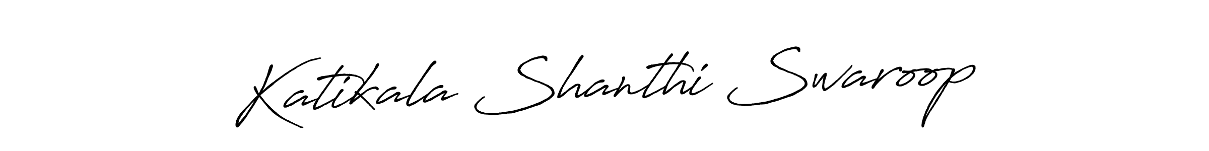 Similarly Antro_Vectra_Bolder is the best handwritten signature design. Signature creator online .You can use it as an online autograph creator for name Katikala Shanthi Swaroop. Katikala Shanthi Swaroop signature style 7 images and pictures png