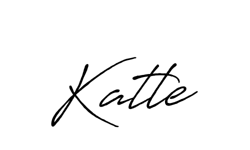 Make a beautiful signature design for name Katle. With this signature (Antro_Vectra_Bolder) style, you can create a handwritten signature for free. Katle signature style 7 images and pictures png